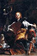 Giuseppe Maria Crespi Count Fulvio Grati painting